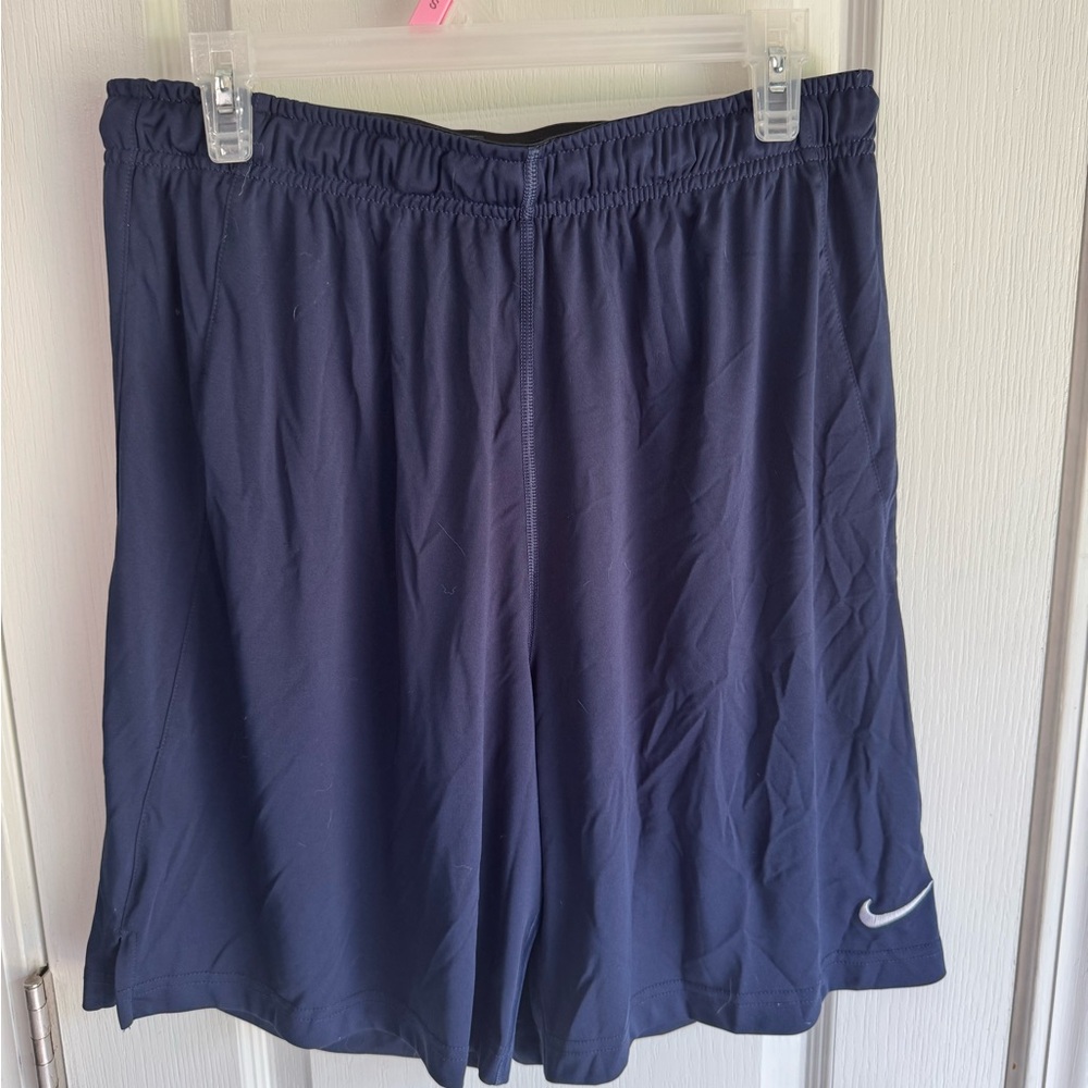 Nike navy blue size‎ L basketball shorts